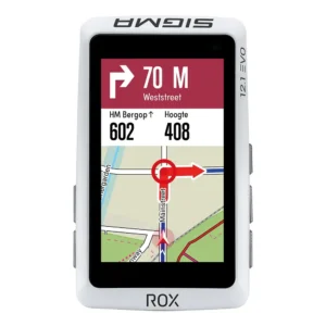 GPS Fietscomputer Sigma Sport ROX 12.1 EVO Bundel Wit