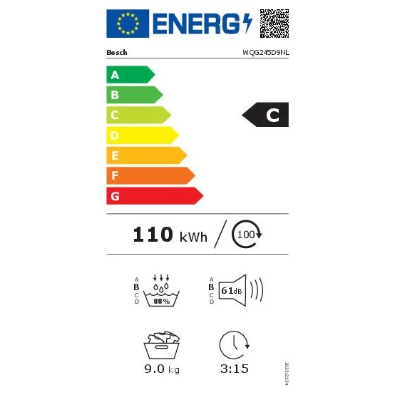Drogers Bosch WQG245D9NL EXCLUSIV – Image 2