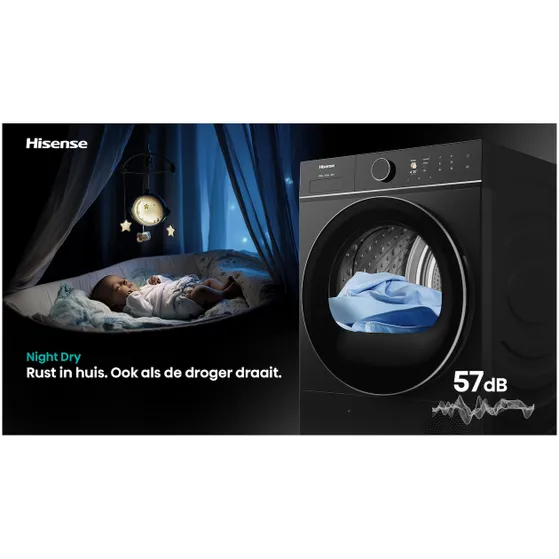Drogers Hisense DH5I104BBAB Zwart – Image 9