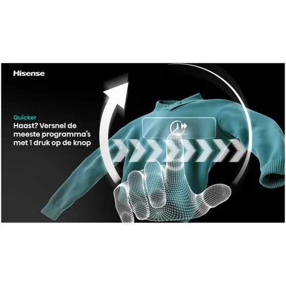 Drogers Hisense DH5I104BBAB Zwart – Image 4