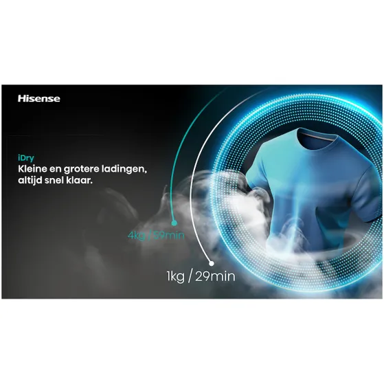 Drogers Hisense DH5I104BWAB Wit – Image 4