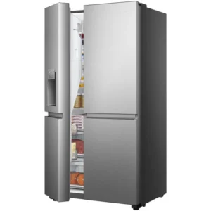 Koelkasten Hisense RS818N4TIC Zilver