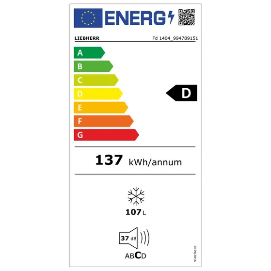 Liebherr Vriezers Fd 1404 20 – Image 2