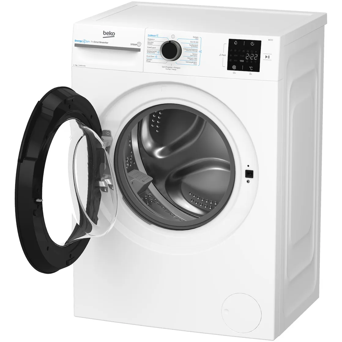 Wasmachines Beko BM3WFU3741W EnergySpin Wit – Image 6